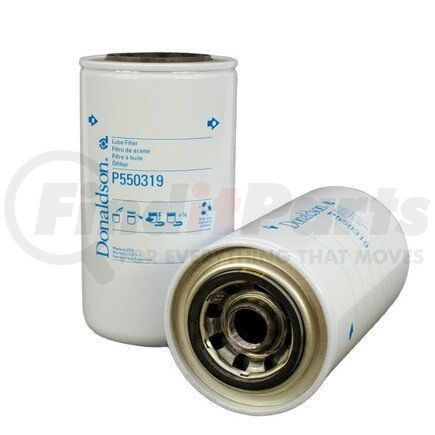Donaldson P550319 Engine Oil Filter - 7.99 in., Full-Flow Type, Spin-On Style, Cellulose Media Type