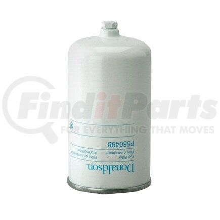 Donaldson P550498 Fuel Water Separator Filter - 5.75 in., 6.11 in. Overall length, Water Separator Type, Spin-On Style
