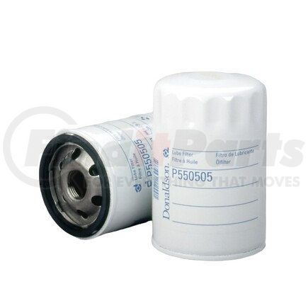 Donaldson P550505 Engine Oil Filter - 4.45 in., Full-Flow Type, Spin-On Style, Cellulose Media Type