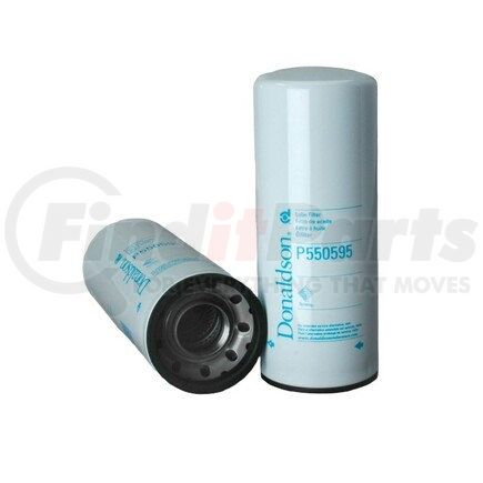 Donaldson P550595 Engine Oil Filter - 11.69 in., Combination Type, Spin-On Style, Synthetic Media Type