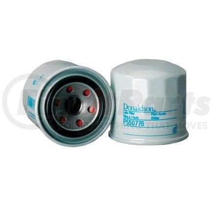 Donaldson P550776 Engine Oil Filter - 3.15 in., Full-Flow Type, Spin-On Style, Cellulose Media Type, with Bypass Valve