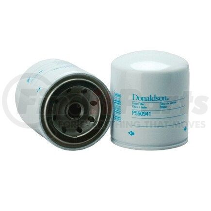 Donaldson P550941 Engine Oil Filter - 4.21 in., Full-Flow Type, Spin-On Style, Cellulose Media Type, with Bypass Valve