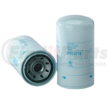 Donaldson P551018 Engine Oil Filter - 6.85 in., Full-Flow Type, Spin-On Style, Synthetic Media Type