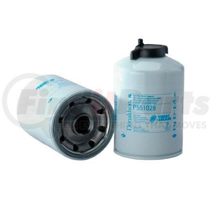 Donaldson P551029 Fuel Water Separator Filter - 6.81 in., Water Separator Type, Spin-On Style, Cellulose Media Type, Not for Marine Applications