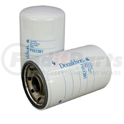Donaldson P551381 Engine Oil Filter - 7.83 in., Full-Flow Type, Spin-On Style, Cellulose Media Type