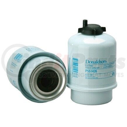 Donaldson P551426 Fuel Water Separator Filter - 5.33 in., Water Separator Type, Cartridge Style, Cellulose Media Type, Not for Marine Applications