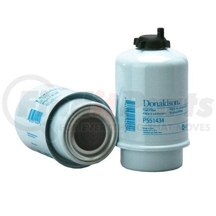 Donaldson P551434 Fuel Water Separator Filter - 6.07 in., Water Separator Type, Cartridge Style, Cellulose Media Type, Not for Marine Applications