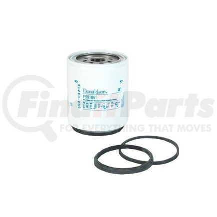 Donaldson P551851 Fuel Water Separator Filter - 4.61 in., Water Separator Type, Spin-On Style, Meltblown Media Type