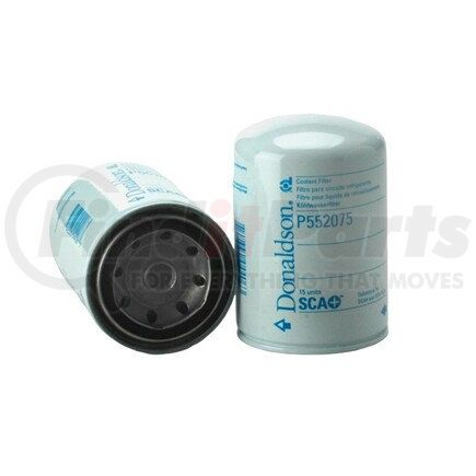 Donaldson P552075 Engine Coolant Filter - 5.35 in., 11/16-16 UN thread size, Spin-On Style Cellulose Media Type, Cummins 3318318