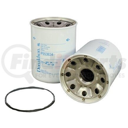 Donaldson P553634 Engine Oil Filter - 6.85 in., Full-Flow Type, Spin-On Style, Cellulose Media Type