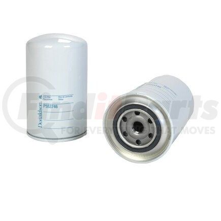 Donaldson P553746 Engine Oil Filter - 7.87 in., Bypass Type, Spin-On Style, Cellulose Media Type