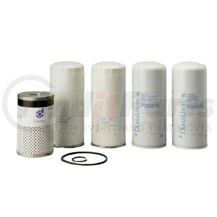 Donaldson P559155 Air / Cabin Air / Fuel / Engine Oil Filter Kit - Volvo Engines