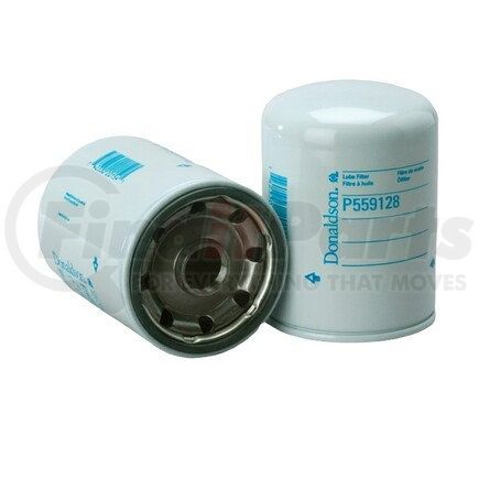 Donaldson P559128 Engine Oil Filter - 5.79 in., Full-Flow Type, Spin-On Style, Cellulose Media Type