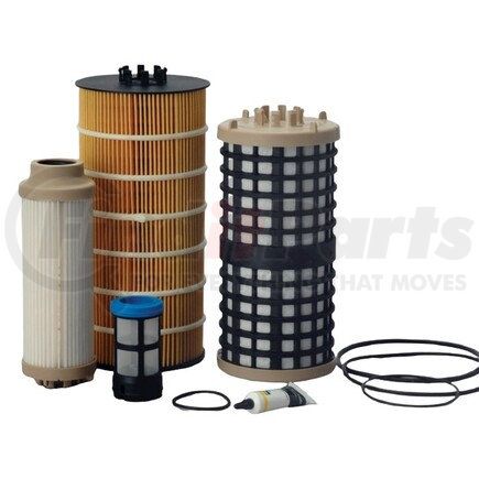 Donaldson P559646 Air / Cabin Air / Fuel / Engine Oil Filter Kit - Detroit Diesel Engines - 2008 To 2012 Models