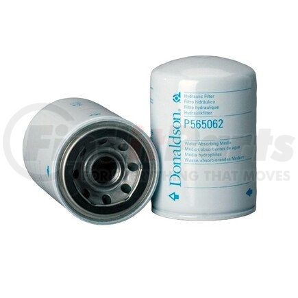 Donaldson P565062 Hydraulic Filter - 5.35 in., Spin-On Style, Synthetic, Water Absorbent Media Type