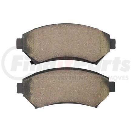 MPA Electrical 1000-0699M Quality-Built Disc Brake Pad Set - Semi-Metallic
