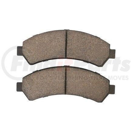 MPA Electrical 1000-0726C Quality-Built Disc Brake Pad Set - Ceramic