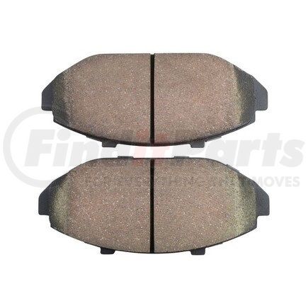 MPA Electrical 1000-0748C Quality-Built Disc Brake Pad Set - Ceramic