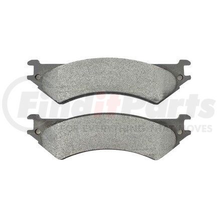 MPA Electrical 1000-0802M Quality-Built Disc Brake Pad Set - Semi-Metallic