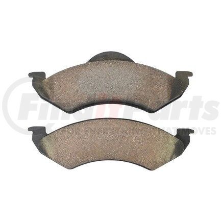 MPA Electrical 1000-0820C Quality-Built Disc Brake Pad Set - Ceramic