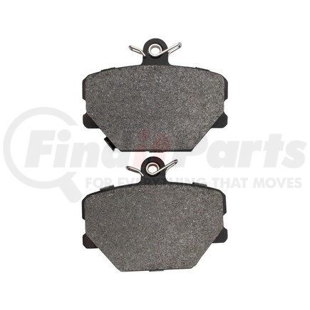 MPA Electrical 1000-1252M Quality-Built Disc Brake Pad Set - Semi-Metallic