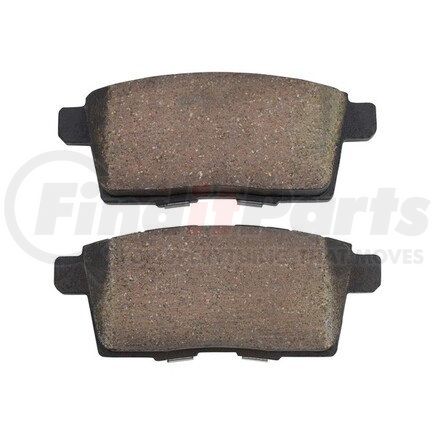 MPA Electrical 1000-1259C Quality-Built Disc Brake Pad Set - Ceramic