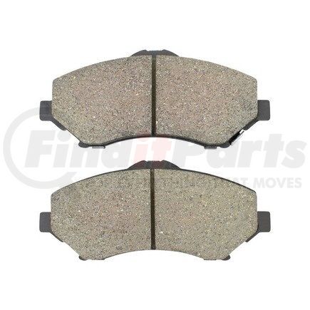 MPA Electrical 1000-1273C Quality-Built Disc Brake Pad Set - Ceramic