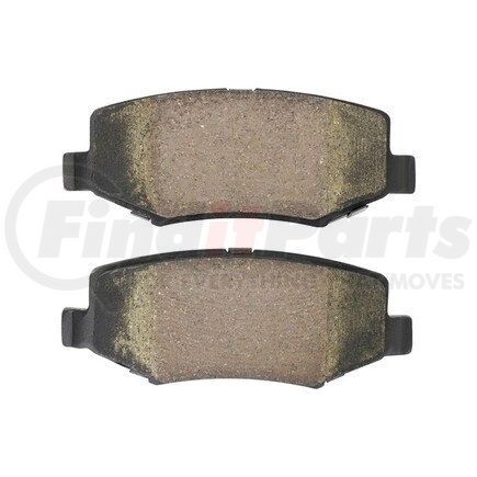 MPA Electrical 1000-1274C Quality-Built Disc Brake Pad Set - Ceramic