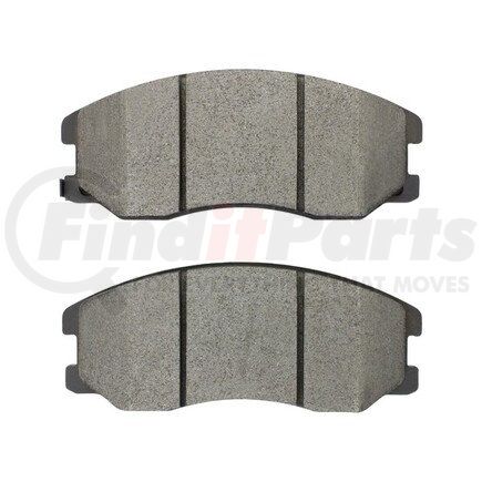 MPA Electrical 1000-1264M Quality-Built Disc Brake Pad Set - Semi-Metallic