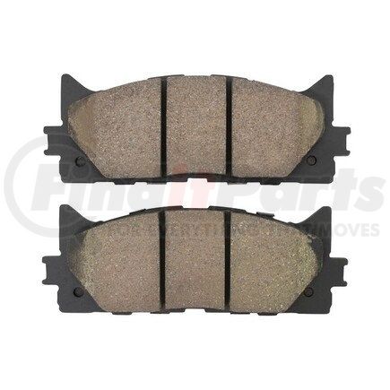MPA Electrical 1000-1293C Quality-Built Disc Brake Pad Set - Ceramic