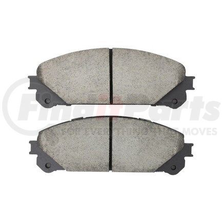 MPA Electrical 1000-1324M Quality-Built Disc Brake Pad Set - Semi-Metallic