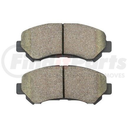 MPA Electrical 1000-1338C Quality-Built Disc Brake Pad Set - Ceramic