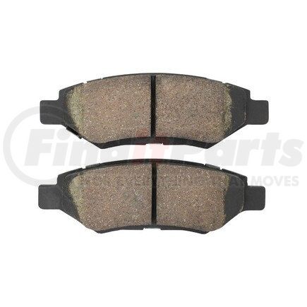 MPA Electrical 1000-1337C Quality-Built Disc Brake Pad Set - Ceramic