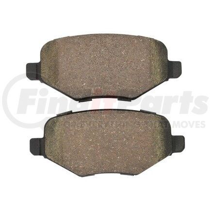 MPA Electrical 1000-1377C Quality-Built Disc Brake Pad Set - Ceramic