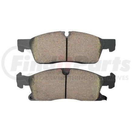 MPA Electrical 1000-1455C Quality-Built Disc Brake Pad Set - Ceramic