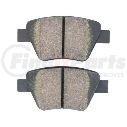 MPA Electrical 1000-1456C Quality-Built Disc Brake Pad Set - Ceramic