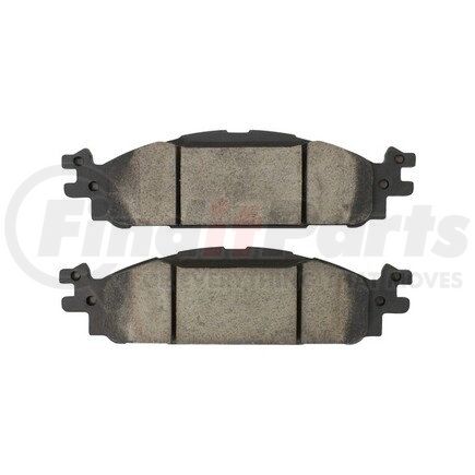 MPA Electrical 1000-1508C Quality-Built Disc Brake Pad Set - Ceramic