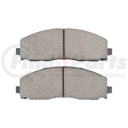 MPA Electrical 1000-1589C Quality-Built Disc Brake Pad Set - Ceramic