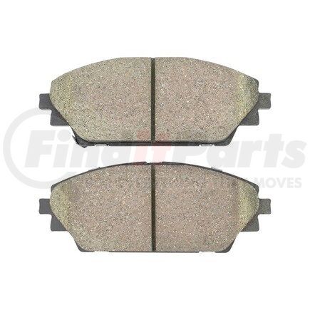 MPA Electrical 1000-1728C Quality-Built Disc Brake Pad Set - Ceramic