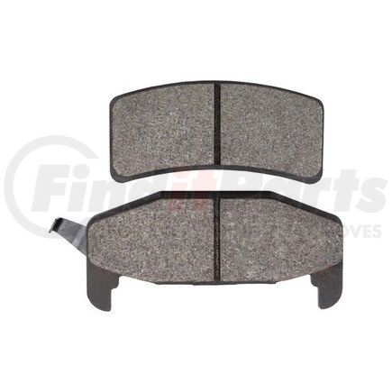 MPA Electrical 1001-0377M Quality-Built Premium Semi-Metallic Brake Pads w/ Hardware