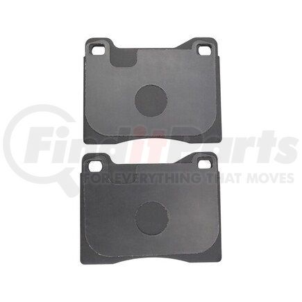 MPA Electrical 1000-0082M Quality-Built Disc Brake Pad Set - Semi-Metallic