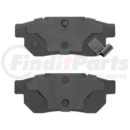MPA Electrical 1000-0374M Quality-Built Disc Brake Pad Set - Semi-Metallic