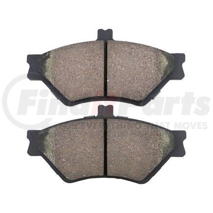 MPA Electrical 1000-0678C Quality-Built Disc Brake Pad Set - Ceramic