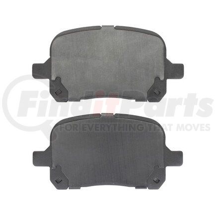 MPA Electrical 1000-0707M Quality-Built Disc Brake Pad Set - Semi-Metallic