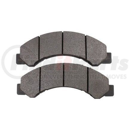 MPA Electrical 1000-0825M Quality-Built Disc Brake Pad Set - Semi-Metallic