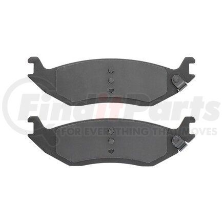 MPA Electrical 1000-0898C Quality-Built Disc Brake Pad Set - Ceramic