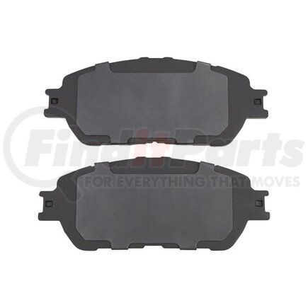 MPA Electrical 1000-0906AC Quality-Built Disc Brake Pad Set - Ceramic