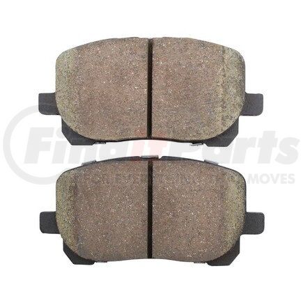 MPA Electrical 1000-0923C Quality-Built Disc Brake Pad Set - Ceramic