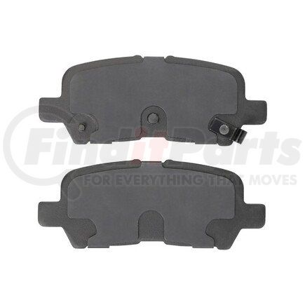 MPA Electrical 1000-0999M Quality-Built Disc Brake Pad Set - Semi-Metallic