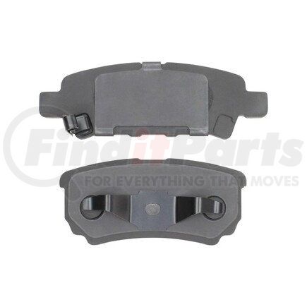 MPA Electrical 1000-1037M Quality-Built Disc Brake Pad Set - Semi-Metallic
